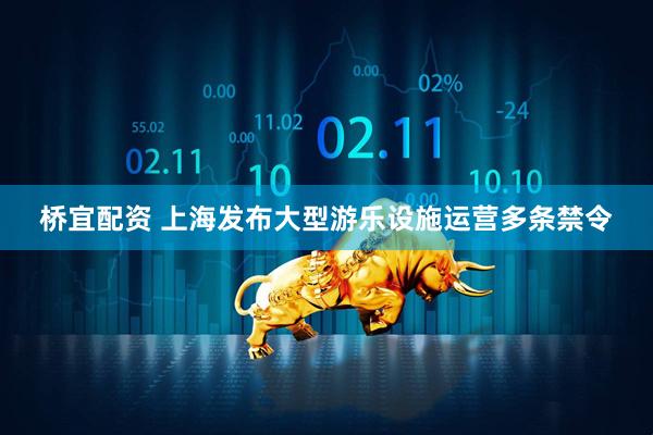 桥宜配资 上海发布大型游乐设施运营多条禁令